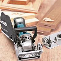 Makita Makita DPJ180 - Flachdübelfräse - schnurlos - 100 mm DPJ180Z Accukantfreesmachine Zonder accu, Zonder lader - thumbnail