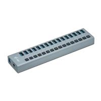 i-tec Charging Hub U3CHARGEHUB16 USB-hub 16 poorten USB-A USB 3.0 5 GBit/s Grijs - thumbnail