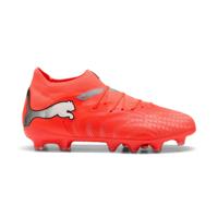 PUMA Future 9 Pro Gras / Kunstgras Voetbalschoenen (MG) Kids Felrood Zilver Zwart - thumbnail