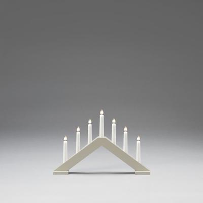Konstsmide 3985-975 Kerstboog Pyramide Warmwit LED Beige (mat)