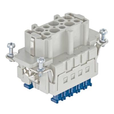 HARTING 09330102748 Pin-inzetstuk 10 Cage Clamp-aansluiting 1 stuk(s)