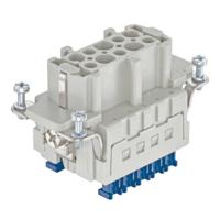 HARTING 09330102748 Pin-inzetstuk 10 Cage Clamp-aansluiting 1 stuk(s) - thumbnail