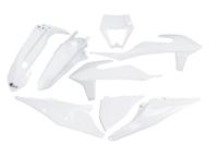 UFO PLAST kappenset trim kit ufo ktm white - thumbnail