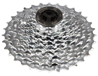 Tecora Primax e cassette 9 speed 11-32t zilver in doosje