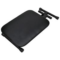 Keyboardstandaard en -kruk dubbel versterkt zwart - thumbnail