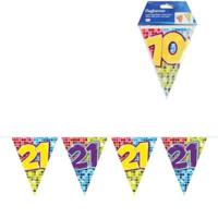 Folat vlaggenlijn blocks 21 jaar 3 meter | 24 stuks - thumbnail