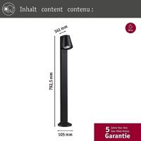 Paulmann 94863 Caissa Staande LED-tuinlamp LED 9 W Antraciet - thumbnail