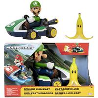 Mario Kart Mini Racer - Spin Out Luigi Kart - thumbnail
