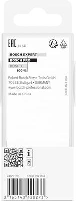 Bosch Accessories 2608628464 Groeffrees Hardmetaal Lengte 81 mm Afmeting, Ø 10 mm Schachtdiameter 12 mm
