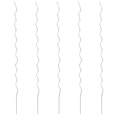 VidaXL Plantenstok spiraal 110 cm gegalvaniseerd staal 5 st