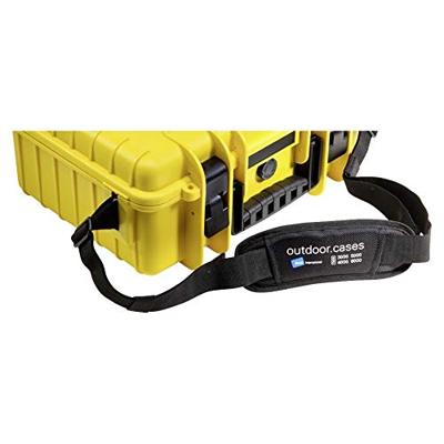B&W outdoor.cases Draagriem Type 3000/4000/5000/6000 zwart