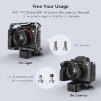 SMALLRIG Universal Baseplate with Dual 15mm Rod Clamp - 1674 - thumbnail