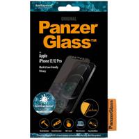 PanzerGlass Edge2Edge P2711 Screenprotector (glas) met privacyfolie Apple iPhone 12, iPhone 12 Pro 1 stuk(s) Anti-vingerafdruk, Antibacterieel, Ontspiegeld - thumbnail