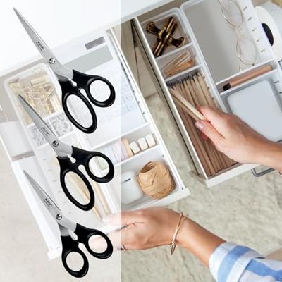 Leitz 54260095 Universele schaar Universeel Rechtshandig, Linkshandig 165 mm, 185 mm, 205 mm Zwart