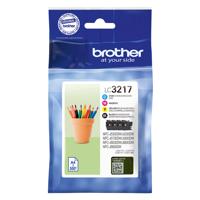 Brother Inktcartridge LC3217 Origineel Combipack Zwart, Cyaan, Magenta, Geel LC3217VAL - thumbnail