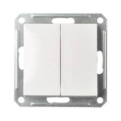 ELSO dubbele wisselschakelaar 371664 16A JOY zuiver wit 1 stuk(s)