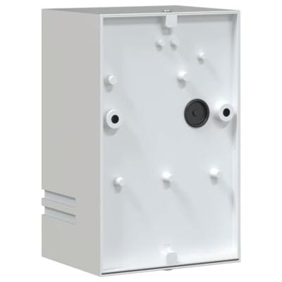 VidaXL Buitenwandlamp roestvrij staal zilverkleurig