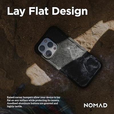 Nomad Rugged Protective case iPhone 15 Pro shadow black