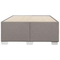 Bedframe zonder matras 120x190 cm stof taupe - thumbnail