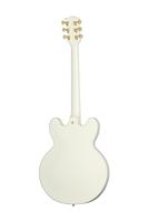 Epiphone 1959 ES-355 Classic White semi-akoestische gitaar met hard case - thumbnail