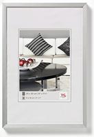 walther+ design AJ130S Wissellijst Papierformaat: DIN A4 Zilver - thumbnail