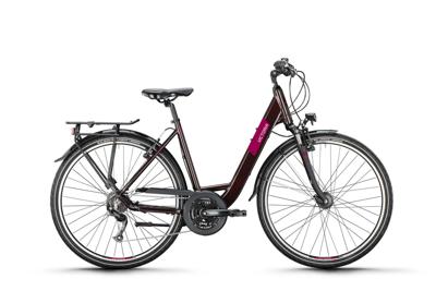 VICTORIA trekkingfiets "treqana 2" mod. 24 bike vict.treqana 2 28/46 wave 24sp rosso brown
