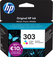 HP inktcartridge 303, 165 pagina's, OEM T6N01AE, 3 kleuren - thumbnail