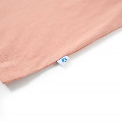 Kindershirt 104 lichtoranje - thumbnail