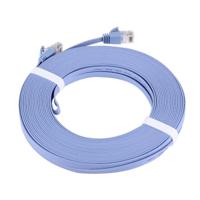 CAT6 Ultra-dunne platte Ethernet Network LAN kabel lengte: 15m(Blue) - thumbnail