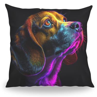 Kussen - Huisdier Portret - Beagle 1 Color - Pillow Buddies