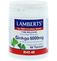 Lamberts Ginkgo 6000mg Time Release Tabletten - thumbnail