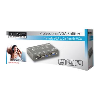 VGA splitter professional 1x2