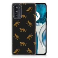 TPU Hoesje voor Motorola Moto G52/G82 Leopards - thumbnail