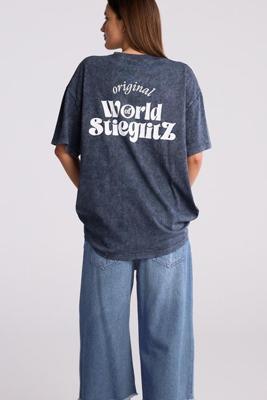 Stieglitz World of Stieg Oversized T-shirt | Black