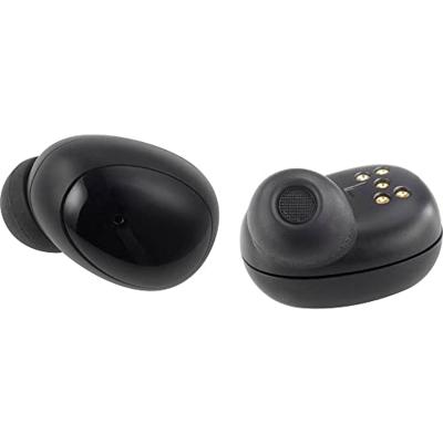 Renkforce RF-TWS-610 In Ear oordopjes Bluetooth Zwart Headset