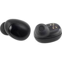 Renkforce RF-TWS-610 In Ear oordopjes Bluetooth Zwart Headset - thumbnail