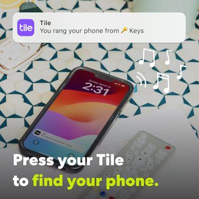 Tile by Life360 Mate (2024) – Bluetooth-tracker, sleutelfinder en itemfinder voor sleutels, tassen en meer. Telefoonzoeker. Zowel iOS- als Android-compatibel. 1-pack (zwart)