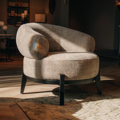 Richmond Fauteuil 'Montana' Chenille, kleur Desert Richmond Fauteuil 'Montana' Chenille, kleur Desert