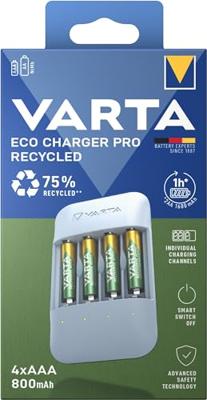 Varta Eco Charger Pro Batterijlader NiMH AAA (potlood), AA (penlite)