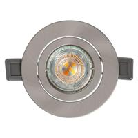 LEDVANCE RECESS DOWNLIGHT TWISTLOCK GU10 LED-inbouwlamp voor badkamer LED GU10 4.5 W IP20 Nikkel - thumbnail
