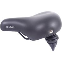 Edge Fietszadel urban - zwart (werkplaatsverpakking) - thumbnail