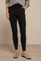 Franka pinstripe trousers - black/off white - 13622 - thumbnail