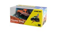 Amewi Oranje Brushed 1:64 RC auto Elektro Monstertruck Achterwielaandrijving RTR 2,4 GHz Met lichteffect, Incl. accu en laadkabel - thumbnail