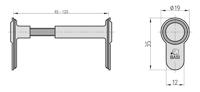 Basi 9000-0050 Universele blindcilinder - thumbnail