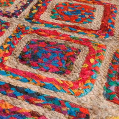 VidaXL Vloerkleed wasbaar anti-slip 160x230 cm meerkleurig - thumbnail