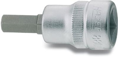 HAZET Dopsleutelbit 8801K-6 · 3/8 inch (10 mm) vierkant hol · Binnen-zeskant-profiel · SW 6 mm HAZET Dopsleutelbit 8801K-6 · 3/8 inch (10 mm) vierkant hol · Binnen-zeskant-profiel · SW 6 mm