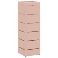 VidaXL Paraplu standaard met opslag roze 15,5 x 15,5 x 49 cm metaal - thumbnail