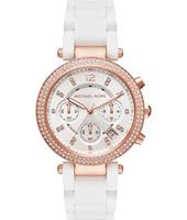 Horlogeband Michael Kors MK6405 Staal Wit 20mm Horlogeband Michael Kors MK6405 Staal Wit 20mm