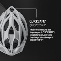 Fietshelm KED Spiri II Trend L 55-61 cm - grey matt - thumbnail