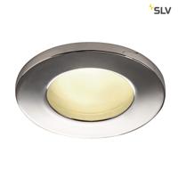 SLV InbouwspotDolix Out GU10 Round voor buiten chroom - 1001166 - thumbnail